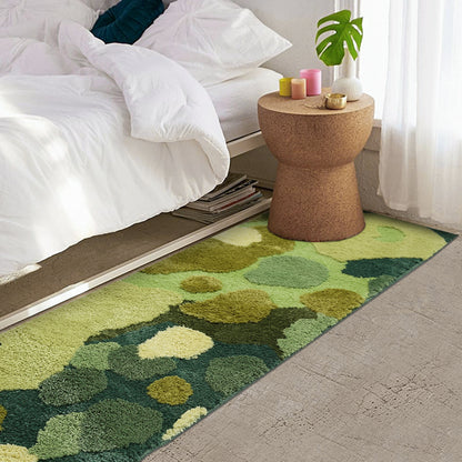 Modern Minimalist Bedroom Bedside Wool Rug
