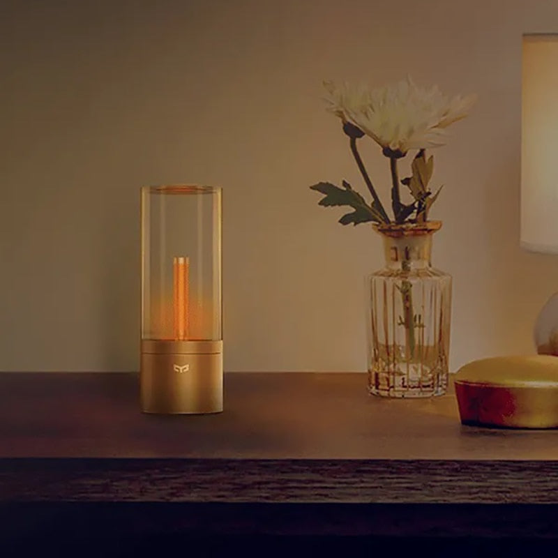Rechargeable Candle Light Nightstand Lamp